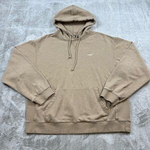 Kith heavyweight destroyed Williams III hoodie men’s size XXL Brown pullover